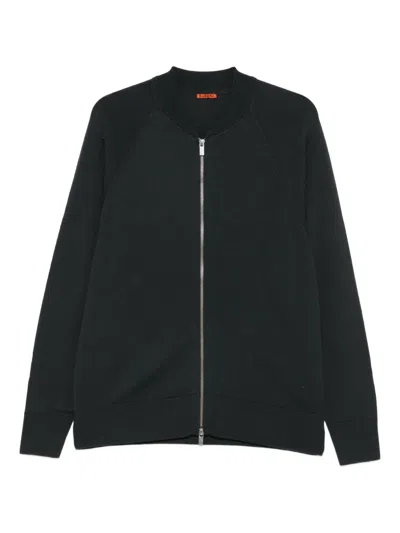 Barena Venezia Zip-front Raglan-sleeve Cardigan In Green