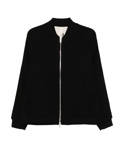 BARENA VENEZIA ZIP-FRONT RIBBED JACKET