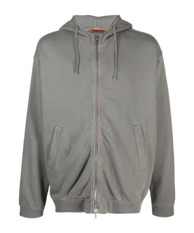 BARENA VENEZIA ZIP-UP COTTON HOODIE