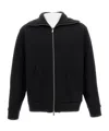 Barena Venezia High-neck Zip-front Cardigan In Black