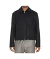 Barena Venezia Zippered Long Sleeve Casual Jacket In Black