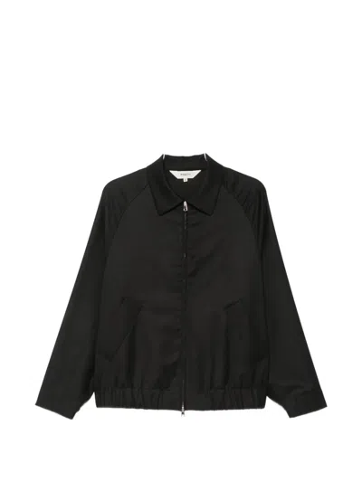 Barena Venezia Zip-up Raglan-sleeve Jacket In Black