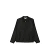 Barena Venezia Collared Zipup Bomber Jacket In Black