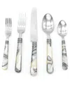 Barenthal Elegant 20pc Sandstone 18/10 Stainless Steel Silverware Set In Multi
