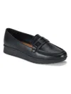 BARETRAPS ADDISON WOMENS FAUX LEATHER SLIP-ON LOAFERS