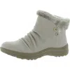 Baretraps Aeron Womens Faux Fur Winter & Snow Boots In Gray