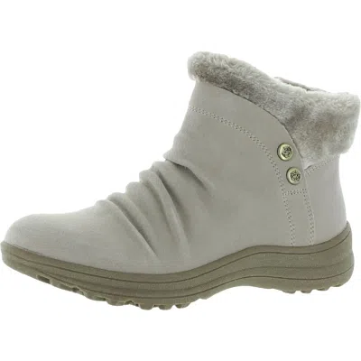 Baretraps Aeron Womens Faux Fur Winter & Snow Boots In Gray
