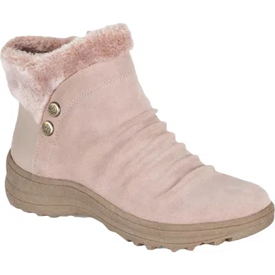 Baretraps Aeron Womens Suede Cold Weather Booties In Brown