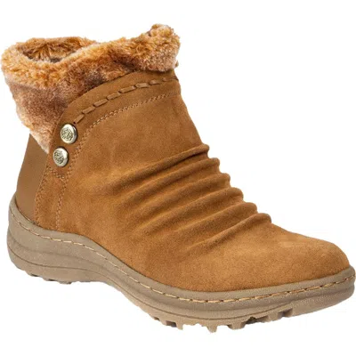 Baretraps Alick Womens Faux Fur Cold Weather Winter Boots In Brown