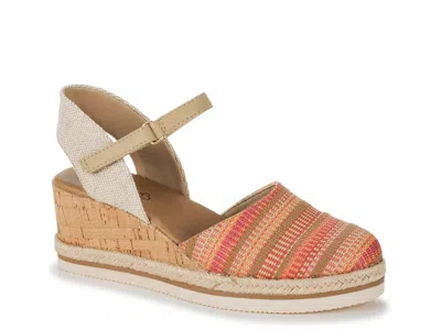 Baretraps Alycia Wedge Sandal In Multi