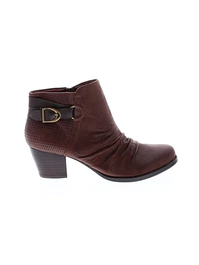 Pre-owned Baretraps Ankle Boots In Brown