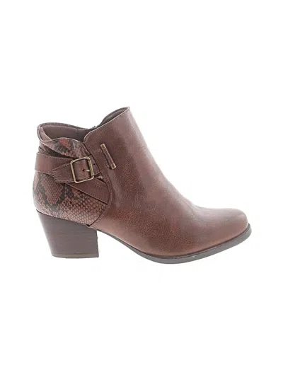 Pre-owned Baretraps Ankle Boots In Brown