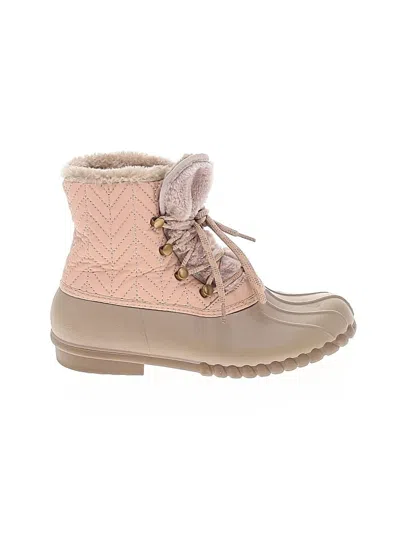 Pre-owned Baretraps Ankle Boots In Tan