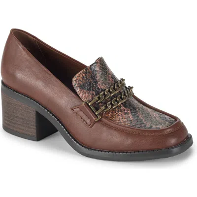 Baretraps Athena Faux Leather Pump In Brush Brown