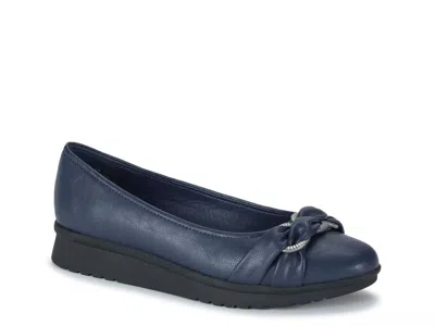 Baretraps Aurora Wedge Slipon In Blue