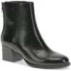 Baretraps Bessie Womens Zipper Manmade Ankle Boots In Black