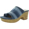 Shop Baretraps Bethie Womens Open Toe Heels Wedge Sandals In Multi