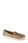 Baretraps Women's Origins Bridget Slip-on Boat Shoes In Tan Leather