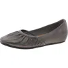 Baretraps Charlie Womens Shimmer Faux Leather Ballet Flats In Multi