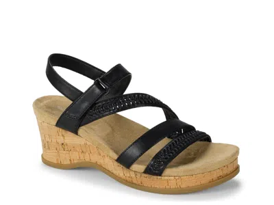 Baretraps Ciara Wedge Sandal In Black