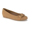 Baretraps Colette Womens Square Closed Toe Slip-on Shoe In Brown