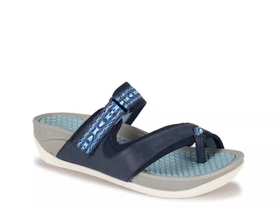Baretraps Deserae Wedge Sandal In Blue