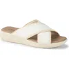 Baretraps Dolinda Slide Sandal In Off White Leather
