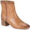 Baretraps Walless Faux Leather Bootie In Brown