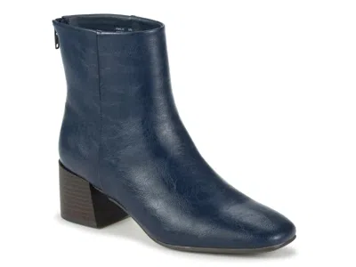Baretraps Emilie Block Heel Bootie In Blue