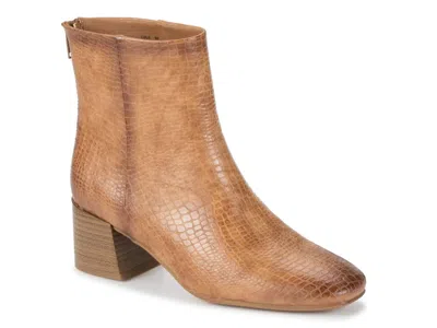 Baretraps Emilie Block Heel Bootie In Brown