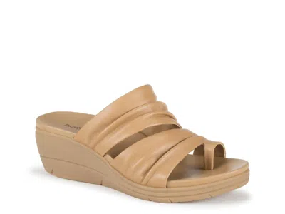 Baretraps Erla Wedge Sandal In Brown