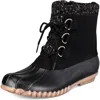 Baretraps Fabulous Womens Cold Weather Duck Winter Boots In Black