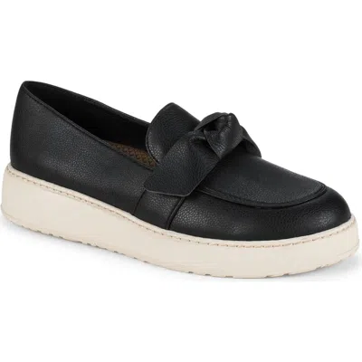 Baretraps Ferdana Moc Toe Slip-on Loafer In Black