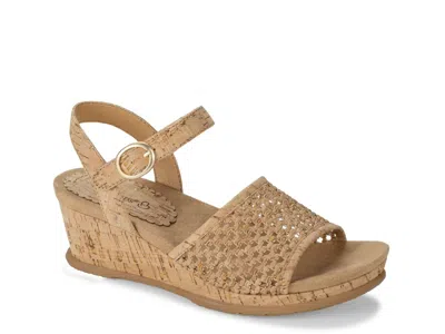 Baretraps Fernelle Wedge Sandal In Brown