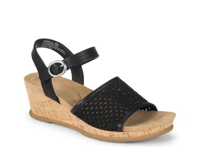Baretraps Fernelle Wedge Sandal In Black
