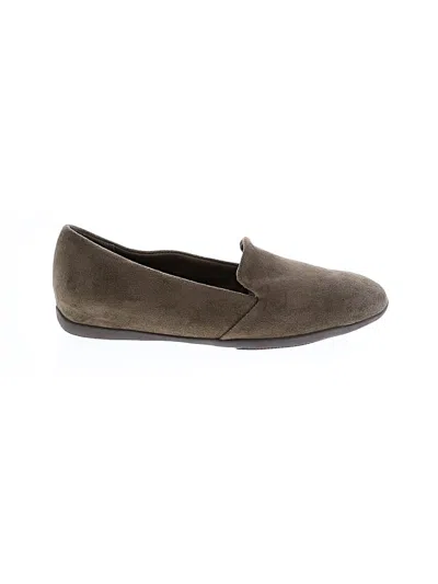 Pre-owned Baretraps Flats In Gray