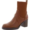 Baretraps Galatia Womens Solid Manmade Ankle Boots In Brown
