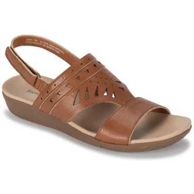 Baretraps Jarry Womens Ankle Strap Wedge Wedge Sandals In Green