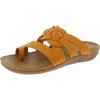 Baretraps Julianne Womens Strappy Manmade Slide Sandals In Orange