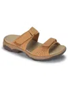 Baretraps Leella Womens Faux Suede Slip On Slide Sandals In Multi