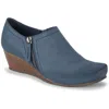 Baretraps Louise Womens Zipper Man Made Clogs In Midnight