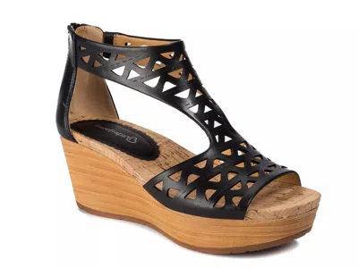 Baretraps Miriam Wedge Sandal In Black