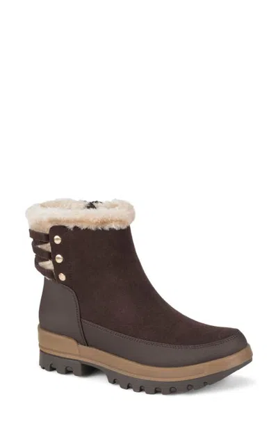 Baretraps Nalana Leather Cold Weather Boot In Brown