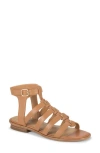 Baretraps Nathalia Gladiator Sandal In Tan Leather