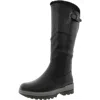 Baretraps Nettie Womens Faux Fur Lined Faux Leather Winter & Snow Boots In Black