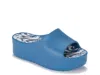 Baretraps Parvati Platform Slide Sandal In Blue