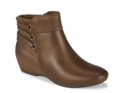 Baretraps Payten Wedge Bootie In Brown