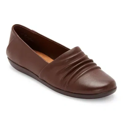 Baretraps Piper Womens Round Closed Toe Slip-on Shoe In Brown