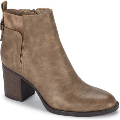 Baretraps Rhoslyn Block Heel Bootie In Brown