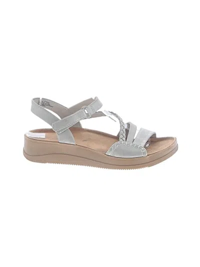 Pre-owned Baretraps Sandals In Gray
